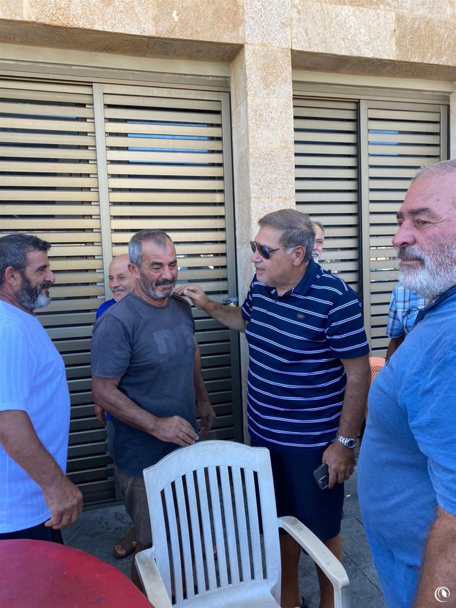 ​ Seklaoui Visits Tyre Fishermen Union Regie’s President