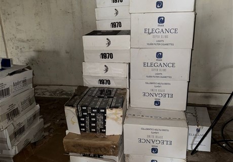 Regie Seizes Smuggled and Counterfeit Tobacco in Nabi Othman, Bekaa 